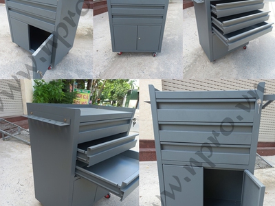 XE ĐẨY - TỦ ĐỰNG ĐỒ NGHỀ cần thiết cho các Bác thợ sửa chữa cơ khí 6