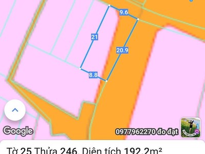 Bán lô đất diện tích 9,6m x 21m hẻm nhựa đường số 18 xã tam phước, huyện long đất. 2