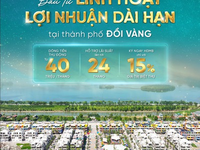 Bất ngờ tại  hà nam - khai thác dòng tiền ổn định 42tr/tháng với căn liền kề 8pn 4