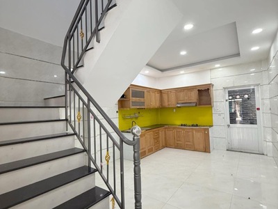 Mặt tiền kinh doanh, 2 tầng, ngay gò xoài - lê văn quới, 54m2, sổ đẹp hoàn công đủ, giá chỉ nhỉnh 5 1