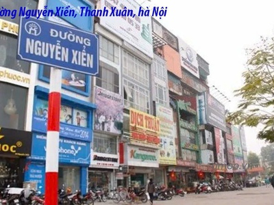 Hot - bán nhà mặt phố nguyễn xiển - thanh xuân, 82m2, 2 mt kinh doanh giá 27,9 tỷ 0