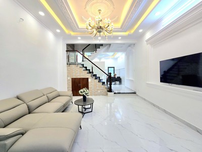 Bán biệt thự tân cổ điển 4 tầng tại KDC Anh Tuấn - Green Riverside, Nhà Bè   Giá chỉ 7,9 tỷ Giảm 1ty 2