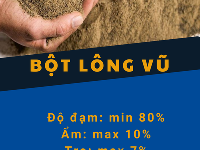 Bột lông vũ 676 0