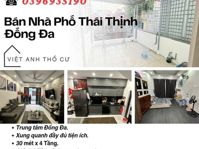 Bán nhà phố thái thịnh ngõ hơn 3 mét nhà đẹp full nội thất 30mx4t giá: 6.4 tỷ, lh: 0396935190. 0