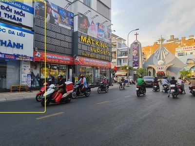 Cho thuê nhà mặt tiền tân hương, 40m ,3lầu - ngang 10m - ngay ngã tư 2