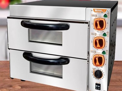 Lò nướng pizza VPS-82 có 2 kệ kính 0