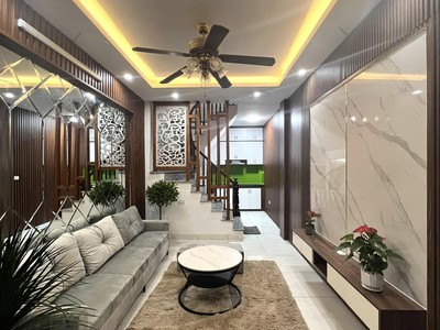 Nhà đẹp phân lô oto con đỗ rất gần - full nội thất - tiện ích ngập tràn - an sinh tốt 0