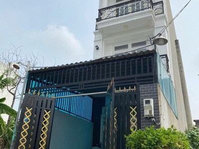 Bán nhà 3 tầng mới 60m2 4 15 cạnh kdc hồng long hiệp bình phước thủ đức chỉ 6.1 tỷ 2