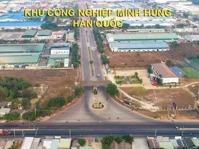 Đất xây xưởng  hoặc nhà trọ diện tích khủng 7.370m tại tân hiệp hớn quản , bình phước - khu công 1