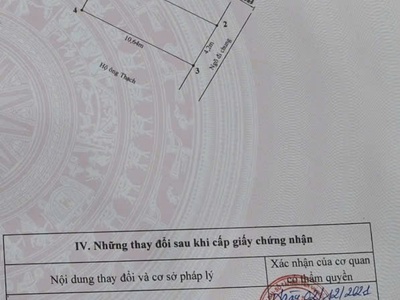 Giá chỉ từ 1 Tỷ039tr sở hữu ngay lô đất 45,15m2 đường Cát Vũ   Tràng Cát đối diện TDC. 2