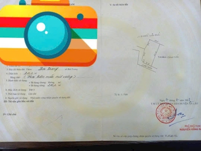 Cần bán 210m2 , Đại Trang, Bát Trang, An Lão, HP 0