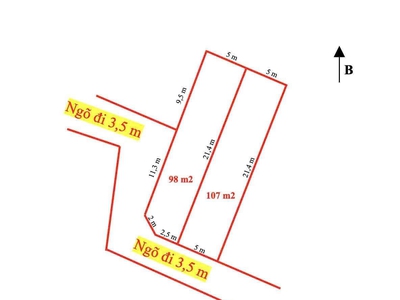 Cần bán 210m2 , Đại Trang, Bát Trang, An Lão, HP 2