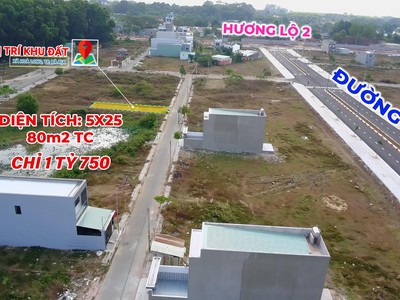 Cần bán lô đất khu dân cư lan anh 1, tp bà rịa giá 1.75 tỷ 0