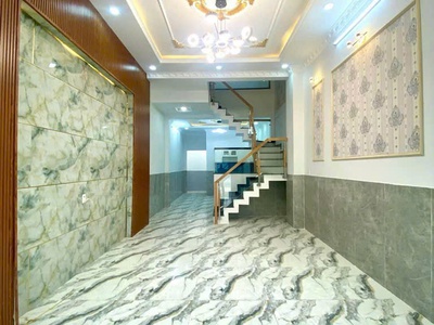 Bán nhà mới mặt tiền nhánh vip tx22, 4x17m, 3 tầng, ở, kinh doanh, vp cty ngon, nhỉnh 5tỷ 1