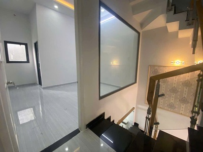 Bán nhà mới mặt tiền nhánh vip tx22, 4x17m, 3 tầng, ở, kinh doanh, vp cty ngon, nhỉnh 5tỷ 4