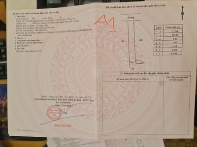 Nhượng lại lô đất cln hòa bình - brvt giá rẻ 3