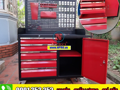 Tủ treo dụng cụ vật tư, tủ đồ nghề 6 ngăn 0