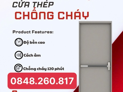 Cửa Thép Chống Cháy - SaiGonDoor 0