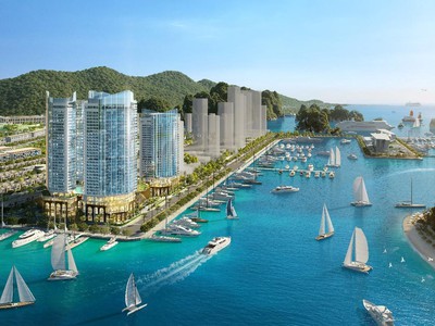 Siêu Phẩm Căn Hộ Du Lịch -  View 2 Mặt Vịnh Bái Tử Long - Cạnh Cảng Quốc Tế Ao Tiên - Vân Đồn 1