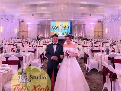 Váy xinh nhà tròn xinh cho ngày cưới thêm lung linh 0