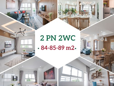 Chỉ thanh toán trước 450 triệu sở hữu căn hộ 84 m2  nhận nhà không lo áp lực lãi suất  18 tháng 0