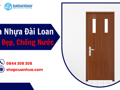 Cửa Nhựa Đài Loan Bền Đẹp, Chống Nước 2