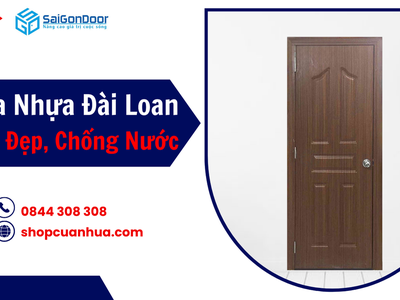 Cửa Nhựa Đài Loan Bền Đẹp, Chống Nước 4