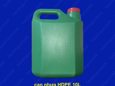 Can nhựa 5 lít được làm từ nhựa HDPE nguyên sinh, bền bỉ 6