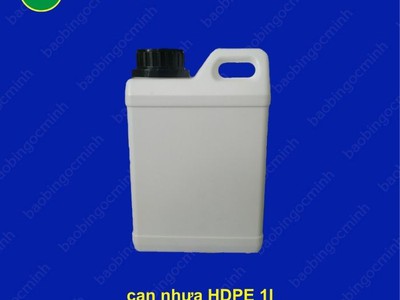Can nhựa 5 lít được làm từ nhựa HDPE nguyên sinh, bền bỉ 5