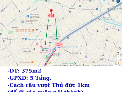 1.500m2 sàn  ngang 15m  đường hoàng diệu 2  p.linh trung, thủ đức, tp hồ chí minh  giá 19 tỷ tl. 2