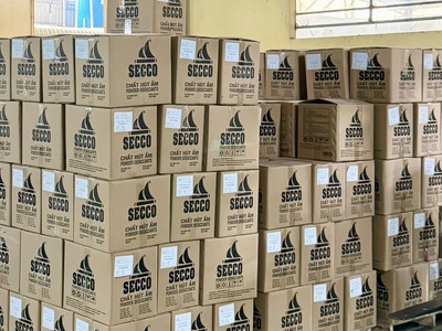 Hút ẩm dây treo container và kho bảo quản 4