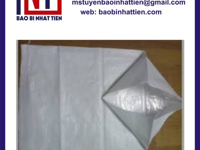 Bao PP trắng đựng bột, cung cấp bao PP trắng giá rẻ 4