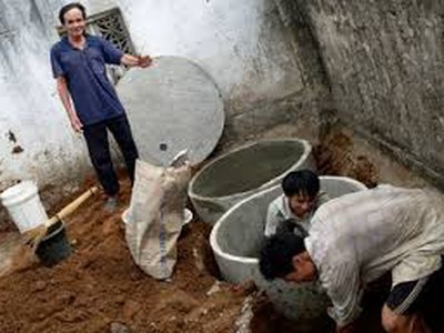 Sửa chữa cải tạo nhà vệ sinh tại phố Trần Điền  thanh xuân   ban va lap dat ong bi lam be phot 0