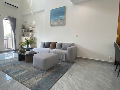 Nhà ở xã hội hoà phú, thủ dầu một 3pn, 3wc, sân trước sau 1