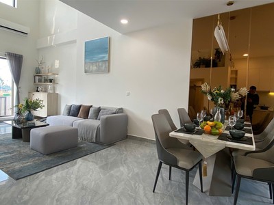 Nhà ở xã hội hoà phú, thủ dầu một   3pn, 3wc, sân trước sau 3