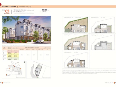 Bán căn góc nhà phố phú mỹ hưng amelie 4 tầng, 281m2, giá tốt-phú xuân, nhà bè 3