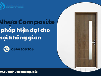 Cửa nhựa composite   Giải pháp hiện đại cho mọi không gian 2