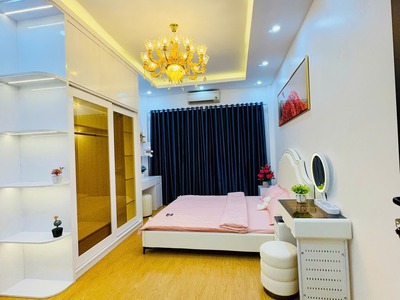 Bán nhà ngõ quan thổ 1, 32m2 x 4 tầng, ngõ thông rộng sát ô tô, nhà mới kính koong full nội thất 3