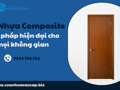 Cửa nhựa composite   Giải pháp hiện đại cho mọi không gian 4