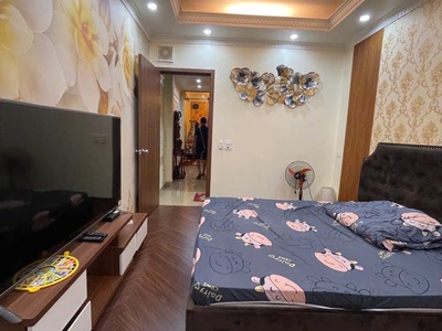 Ngõ rộng rãi, vài bước chân ra mặt phố trương định.nhà dân xây kcbt mái bằng chắc chắn 4