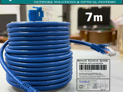 Day nhảy patch cord CAT6 UTP 10M lõi đồng 100 pass Fluke, đầu đúc ACT-LAN-610BLD 9