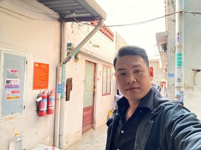 Bán dãy nhà trọ 12 phòng mặt tiền đường mỹ huề 1 - 12m thông khắp nơi - sát tô ký -  212m2  chỉ 1