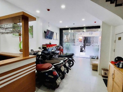 Tòa nhà vp thái hà dt 56m2 x 7tmt 5.3m30 tỷ phân lô ô tô tránh thang máy 2