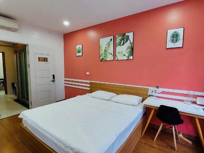 Tòa nhà vp thái hà dt 56m2 x 7tmt 5.3m30 tỷ phân lô ô tô tránh thang máy 4