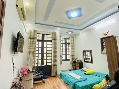 Gíá chỉ 5.98 tỷ tl 52m , 2tầng/2pn, hẻm xe hơi, phan văn trị gò vấp 4