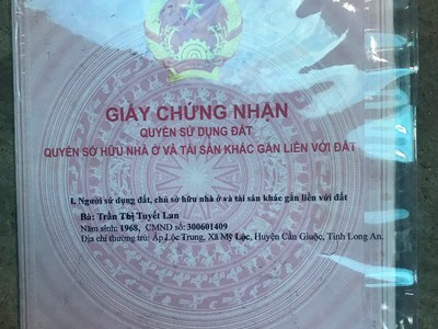 Chính chủ bán nhà phố tại cần giuộc, giá chỉ từ 1 tỷ 400 triệu 0