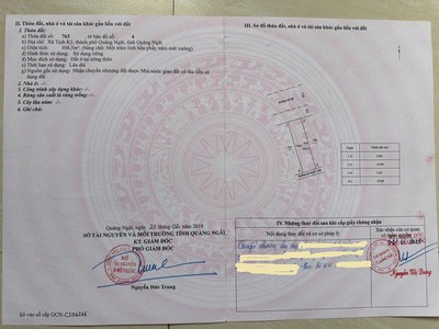 Bán đất khu dân cư xã tịnh kỳ tuyến số 3, hướng tây bắc giá 1 tỷ thương lượng 0