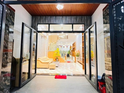 Bán nhà đẹp - hẻm ô tô cạnh emart 2 gò vấp - 4m x 14m, 4 tầng chỉ 6 tỷ x 0