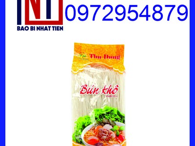 Sản xuất bao bì bún khô, bún gạo giá tốt 0