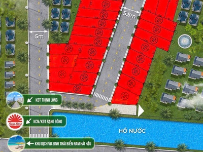 Phân lô lk 100m2 biển quất lâm nam định giáp biển giá nhỉnh 1 tỷ/lô 0